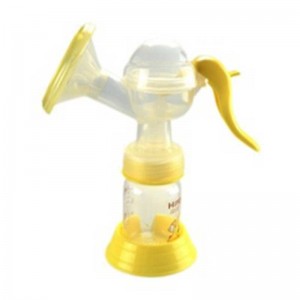 Silicon portabil manual pentru copii Extractor de lapte pompă de sân BPA model de imprimare gratuită de igienă pompă de alăptare